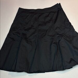 Westbound Elegant Black A-Line Skirt